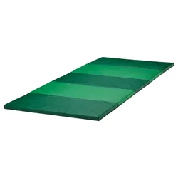 IKEA PLUFSIG(305.522.69) складной спортивный коврик, зеленый
