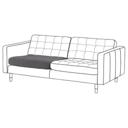 IKEA LANDSKRONA (604.991.95) Подушка дивана 3 місця, Gunnared / запчастина темно-сіра