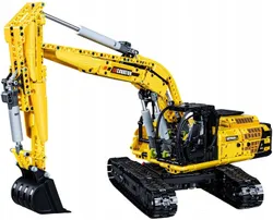 Конструктор БУДІВЕЛЬНИЙ ЕКСКАВАТОР CADA KLOCKI TECHNIC 1702 деталей