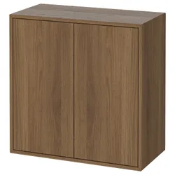 IKEA EKET(205.745.87) Шкаф с 2 дверями и 1 полкой, Браун/грецкий орех