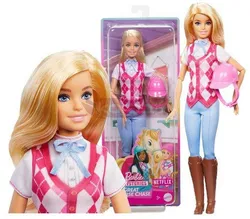 Кукла Барби «Жокей Малибу» из серии «Тайны Барби: Большая погоня» HXJ38