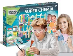 CLEMENTONI НАУКОВО-ВЕСЕЛА ЛАБОРАТОРІЯ СУПЕРХІМІЯ дитячі експерименти +8 50805