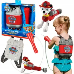 РЮКЗАК PAW PATROL ДЛЯ ИГР В БАССЕЙНЕ ПИСТОЛЕТ С НАСОСОМ + ВОДНЫЙ ПУСК