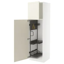 IKEA METOD(395.738.37) High Cabinet/Interior Inn, Белый/Бодбин Крем