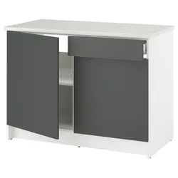 IKEA KNOXHULT(405.887.86) стоящий шкаф, дверь+ящик, темно -серый
