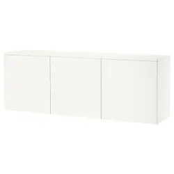 IKEA BESTÅ(994.218.03) сочетание навесных шкафов, белый / Вестервикен белый