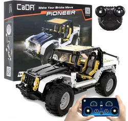 Конструктор Позашляховик з дистанційним керуванням Auto Jeep Pioneer Dual Mode RC 542 деталі