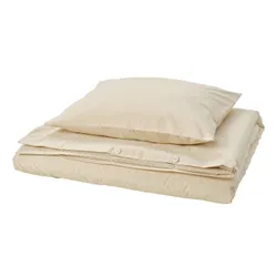 IKEA DOFTAKLEJA(206.006.33) воздуховоды и наволочка, бежевый/белый