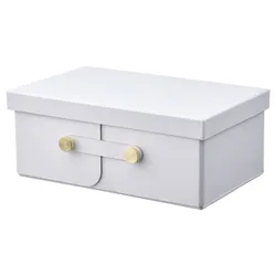 IKEA SPINNROCK(105.430.49) коробка с отделениями, белый
