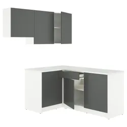 IKEA KNOXHULT(895.814.20) угловая кухня, темно -серый