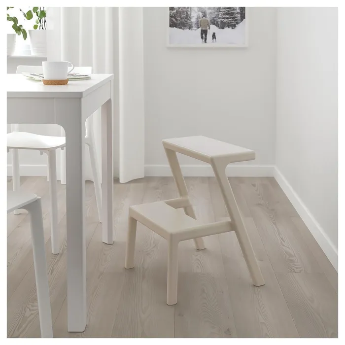 Купить IKEA MASTERBY Табурет-лестница, бежевый (403.320.74) лучшая