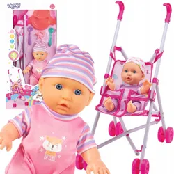 ВАУ ROYAL First Baby Doll з коляскою, набір для годування няні