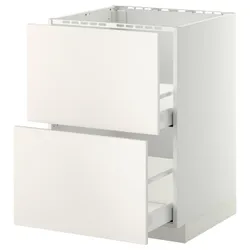 IKEA METOD / MAXIMERA (399.202.05) 2 шт + 2 шт / 2 шт, белый / Веддинге белый