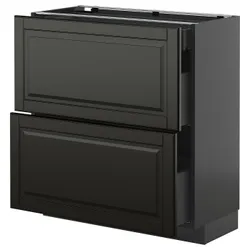IKEA METOD / KNIVSHULT(695.892.57) Кабінет STJ 2FR/3SZU, Чорна Чорна