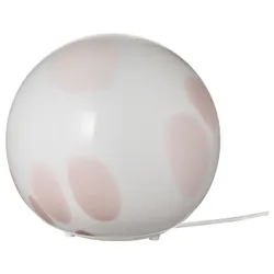 IKEA FADO(805.918.38) настольная лампа, розовый/стекло