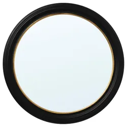 IKEA ALMARÖD(304.591.34) зеркало, черный