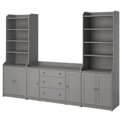 IKEA HAUGA(093.884.45) стійка, сірий