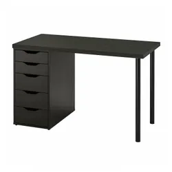 IKEA LAGKAPTEN / ALEX(894.170.57) рабочий стол, Царнибров/черный