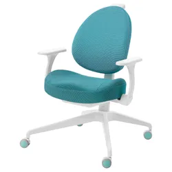 IKEA GUNRIK(305.586.24) дитяче офісне крісло, бірюзовий