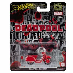 HOT WHEELS ПРЕМІУМ ПОП-КУЛЬТУРА Marvel Deadpool, самокат Deadpool JBL70