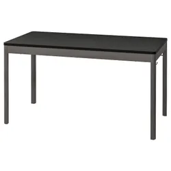 IKEA IDÅSEN(693.958.91) стіл, чорний / темно-сірий