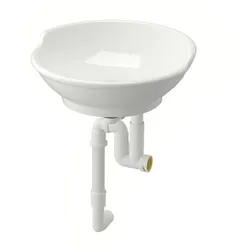 IKEA VÄSTERSJÖN(495.744.88) Столешница Washbasin с сифоном, белый