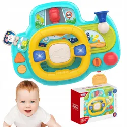 ІНТЕРАКТИВНЕ РУЛЬ АВТОМОБІЛЯ З ПІДВІСКАМИ І ЗВУКОМ WOPIE BABY