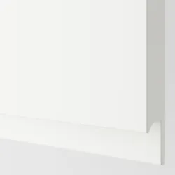 IKEA METOD(495.846.42) Кутовий шафа з каруселі, білий/Voxtorp Matte White