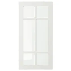 IKEA STENSUND (704.505.89) Стеклянные двери, белый