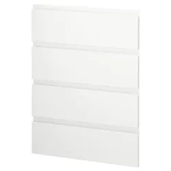 IKEA METOD(394.500.30) 4 передні панелі для посудомийної машини, Voxtorp матовий білий