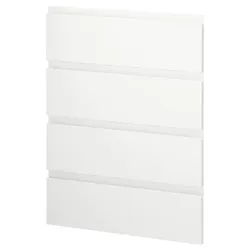 IKEA METOD(394.500.30) 4 фронта посудомоечной машины, Воксторп матовый белый