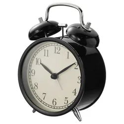 IKEA DEKAD(305.404.79) будильник, низька напруга/чорний