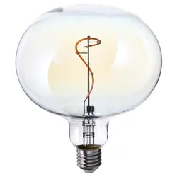 IKEA MOLNART(405.404.45) LED лампочка E27 260 люмен, у формі різнокольорового еліпса