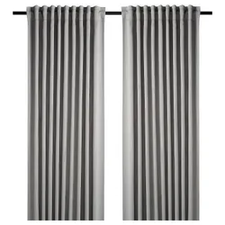 IKEA PRAKTTIDLÖSA(505.514.43) затеняющие шторы, 1 пара, Серый