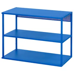 IKEA PLATSA(005.597.24) відкрита книжкова шафа, блакитний
