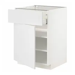 IKEA METOD / MAXIMERA (794.690.37) шкаф stj szu / дверь, белый / Стенсунд белый