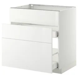 IKEA METOD / MAXIMERA(799.197.71) одна штука от злотых + 3 штуки / 2 штуки, белый / Рингхульт белый