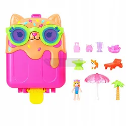 Ігровий набір для ляльок POLLY POCKET KITTIE POCKET HOTELIK для дітей від 4 років JCB17