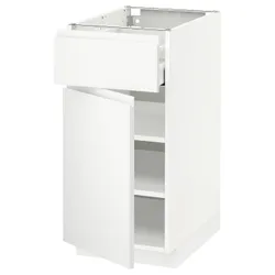 IKEA METOD / MAXIMERA(894.668.92) шкаф stj szu / дверь, белый / Воксторп матовый белый