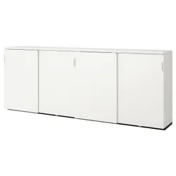 IKEA GALANT(092.856.16) комбинация с раздвижными дверями, белый