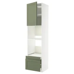 IKEA METOD / MAXIMERA(295.171.11) W Pie Pie/Pie Kom DR/2 SOW, Biały/Axstad Greya -green