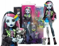Лялька MONSTER HIGH Френкі Штайн + собака Вотзі HXH73