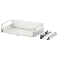 IKEA EXCEPTIONELL(004.478.21) ящик средний с отверстием для, белый