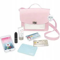 НАБІР СУМКИ НА ПЛЕЧІ SMOBY PINK MY BEAUTY ДЛЯ ДІВЧАТКИ 7 АКСЕСУАРІВ