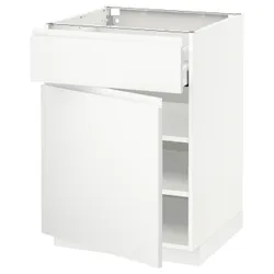IKEA METOD / MAXIMERA(594.647.00) шкаф stj szu / дверь, белый / Воксторп матовый белый
