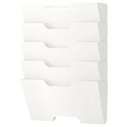 IKEA KVISSLE (901.980.30) Газетница настенная, белые