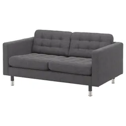 IKEA LANDSKRONA (592.702.74) 2-місний диван, Гуннаред темно-сірий / метал