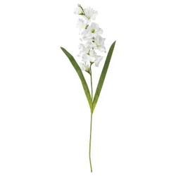 IKEA SMYCKA (303.335.83) штучна квітка, Гладіолус / білий