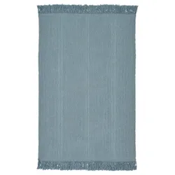 IKEA SORTSÖ(605.288.76) плоский тканий килим, jasnoniebieski