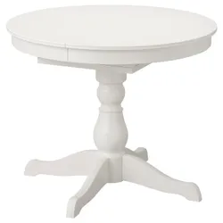 IKEA INGATORP(304.917.75) розкладний стіл, білий